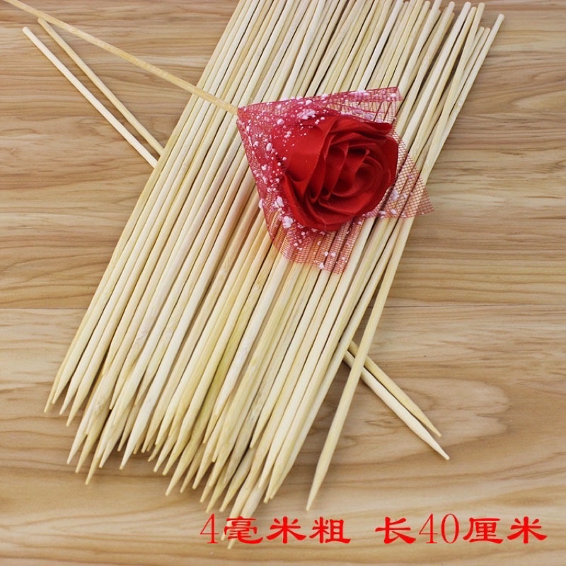 Xiên que làm hoa