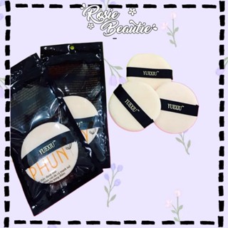 Bông đánh phấn chuyên nghiệp & Kê lót tay khi trang điểm cho khách YUEXIU