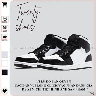 Giày Thể Thao Nam Nữ Cổ Cao, Giày Sneaker PANDAA Đen Trắng Full Box R219 Ryze.Sneaker