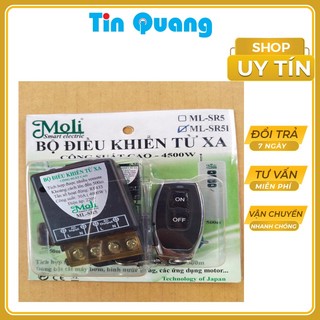 Bộ điều khiển từ xa 500m Moli, Công tắc điều khiển từ xa 500m Moli dùng cho máy bơm, máy rửa vệ sinh