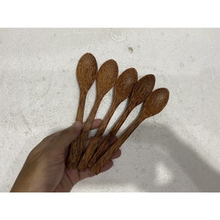 Muỗng gỗ dừa ăn súp ăn cháo - dài 18cm – thìa ăn soup – ăn cơm