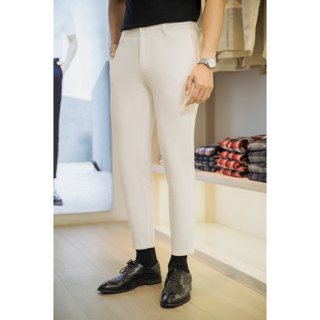Quần Khaki Americus Gosani Phom Slimfit Màu Trắng, Đen Và Xanh Đen