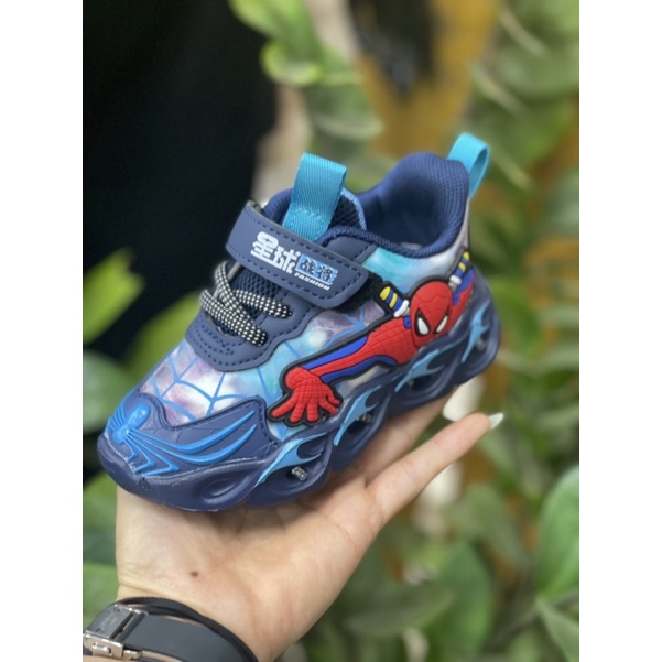 ☘giầy thể thao nhện ❤️có đèn❤️siu nhẹ☘️