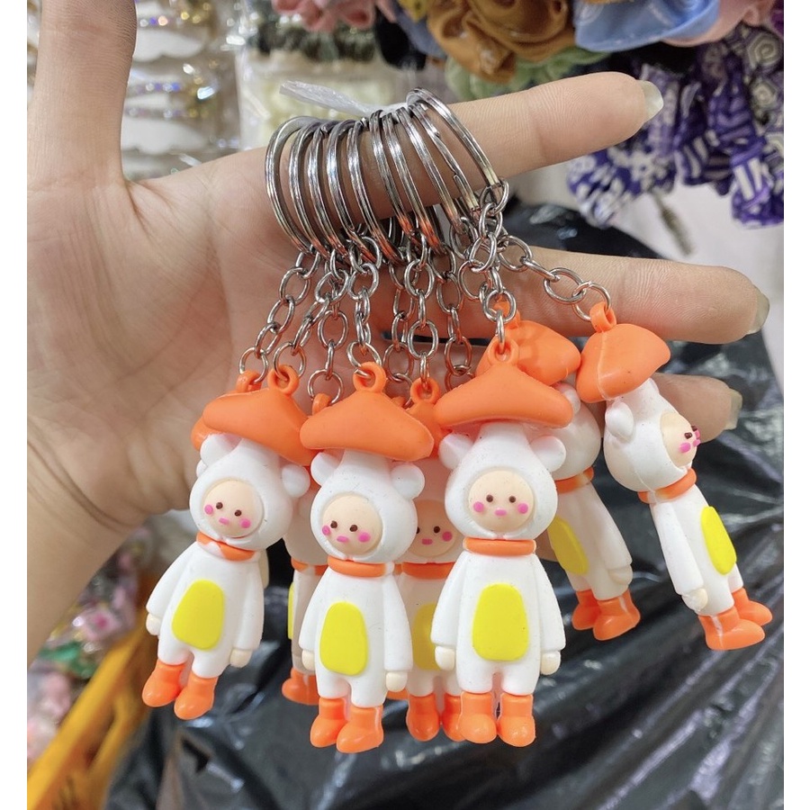 Móc Khóa Hoạt Hình Đáng Yêu Độc - Móc Hình Thú Dễ Thương