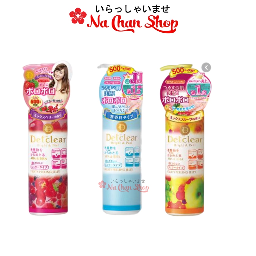 Tẩy da chết detcler nhật bản 180ml