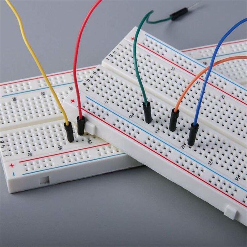 Breadboard MB-102 830 Lỗ 165x55x10mm Board test, cắm linh kiện, bảng mạch thử nghiệm