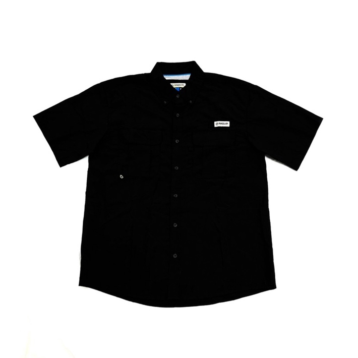Áo sơmi nam ngắn tay bigsize đi câu cá outdoor MAGELLAN,chất liệu 100% polyester chống tia UV 30%,Relaxed fit,