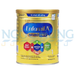 Sữa bột enfa a+ 1 vị nhạt dễ uống 400g