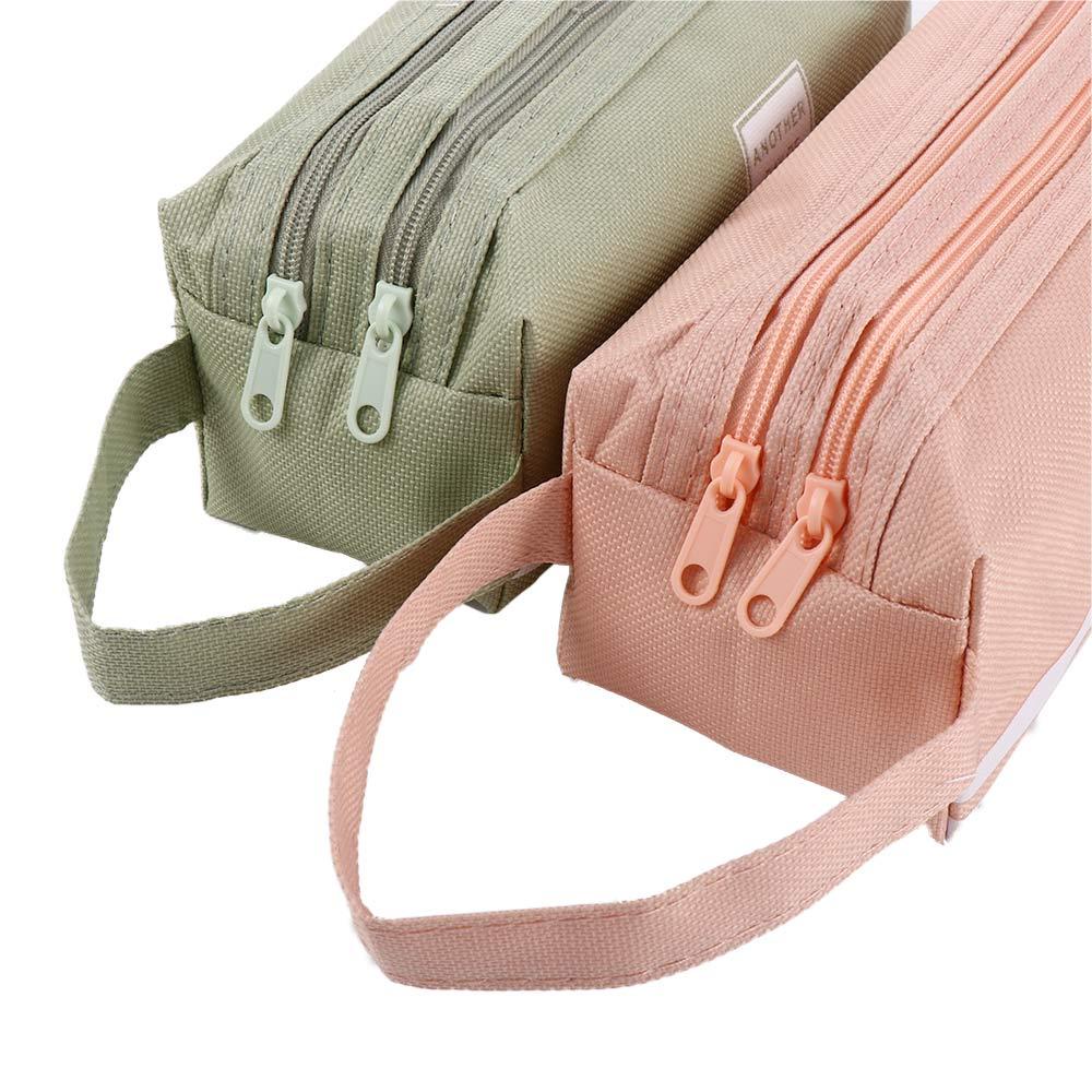 Túi Đựng Bút Màu Kẹo Sức Chứa Lớn Dễ Thương Cho Học Sinh Ốp