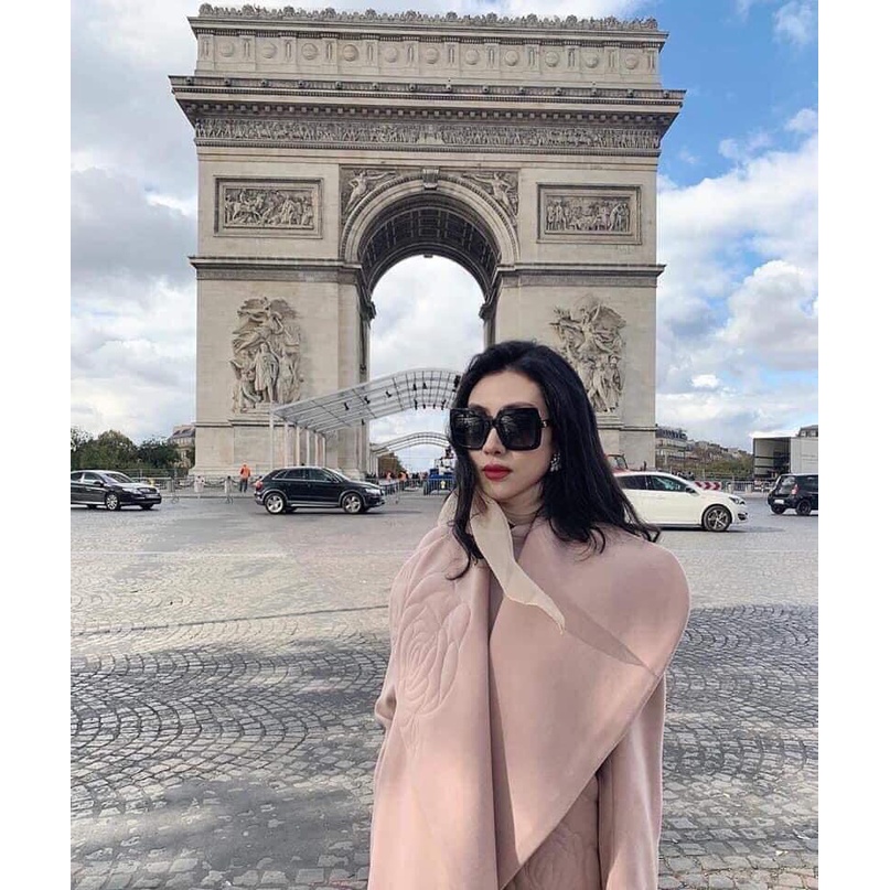 Kính mát nữ Gucci GG0328S 001 vuông đen