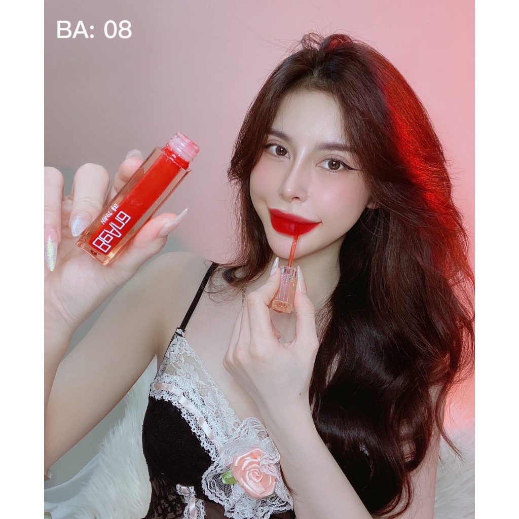 Son Kem Lì B.A Màu Đỏ Ruby Siêu Hottt