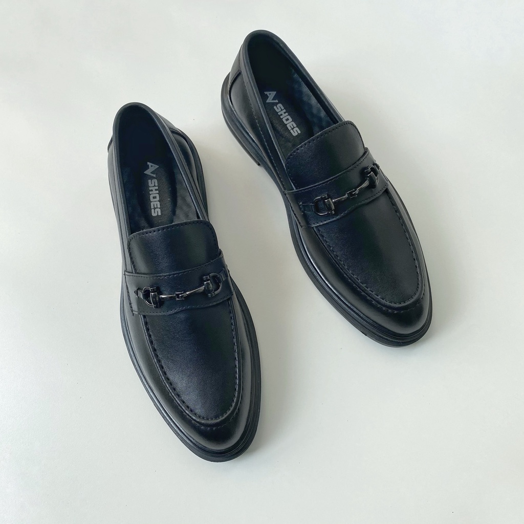 Giày Loafer Nam, Giày Lười Nam Da Bò Cao Cấp  AV-2208