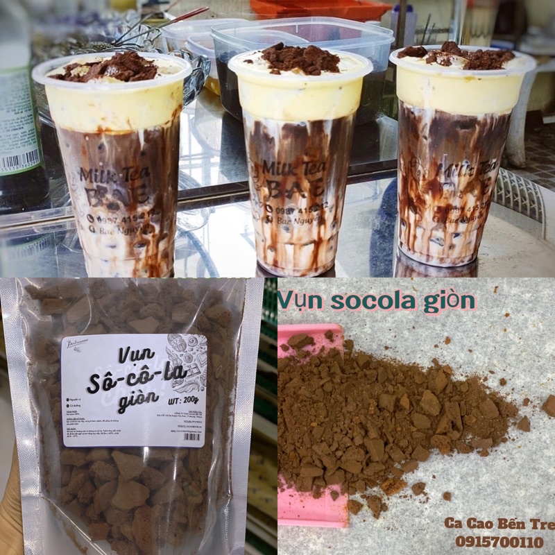 Vụn socola giòn
