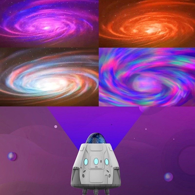 Đèn Nền Thiên Hà Lốc Xoáy V10+ Trang Trí Phòng Ngủ Phòng Bay…