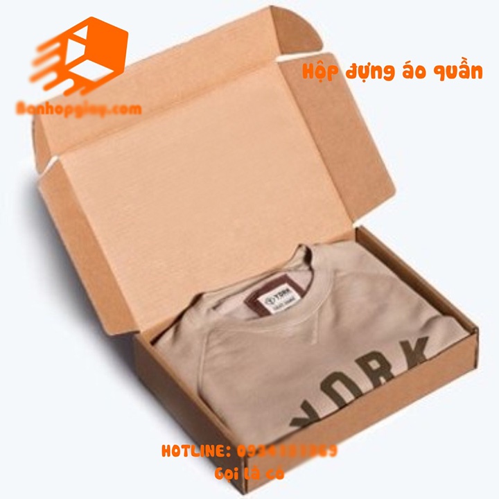 Hộp Carton đóng hàng quần áo
