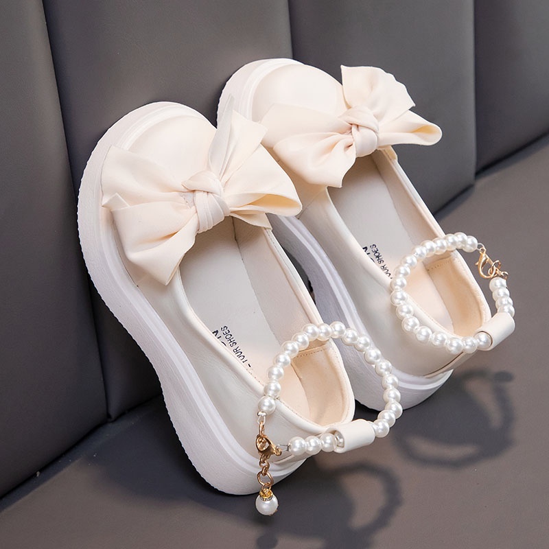 💘 giày công chúa đế mềm cho bé gái 💘 giày da mềm thoáng khí 💘 chống trượt  thoải mái  thời trang