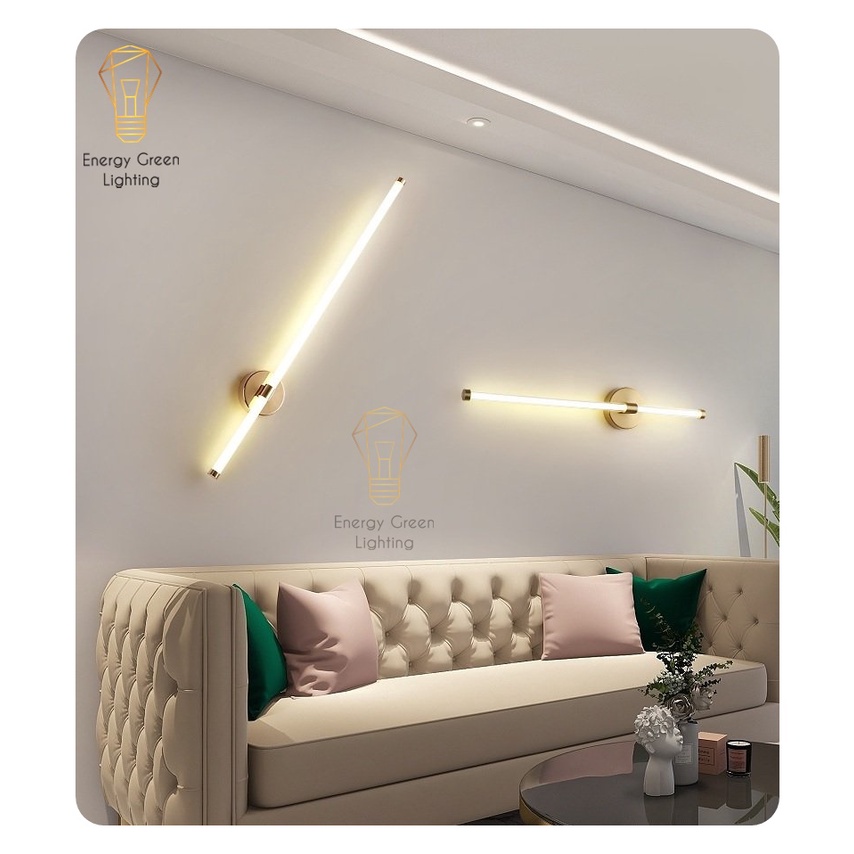 Đèn Tường Energy Green Lighting Xoay 360 độ DT-6003 Phong Cách Bắc Âu - Dài 60cm - Kiểu Dáng Hiện Đại,Sang Trọng