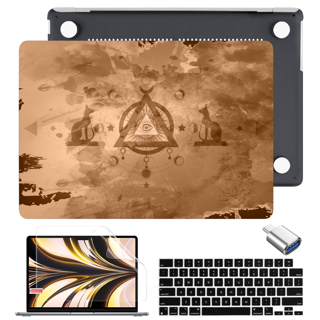 Ốp máy tính bảng BATIANDA thích hợp cho 2022 MacBookPro Air M2 M1 A2681 A2338 A2337 A2179 Air11 12 13 Pro 13.3/14/16inch