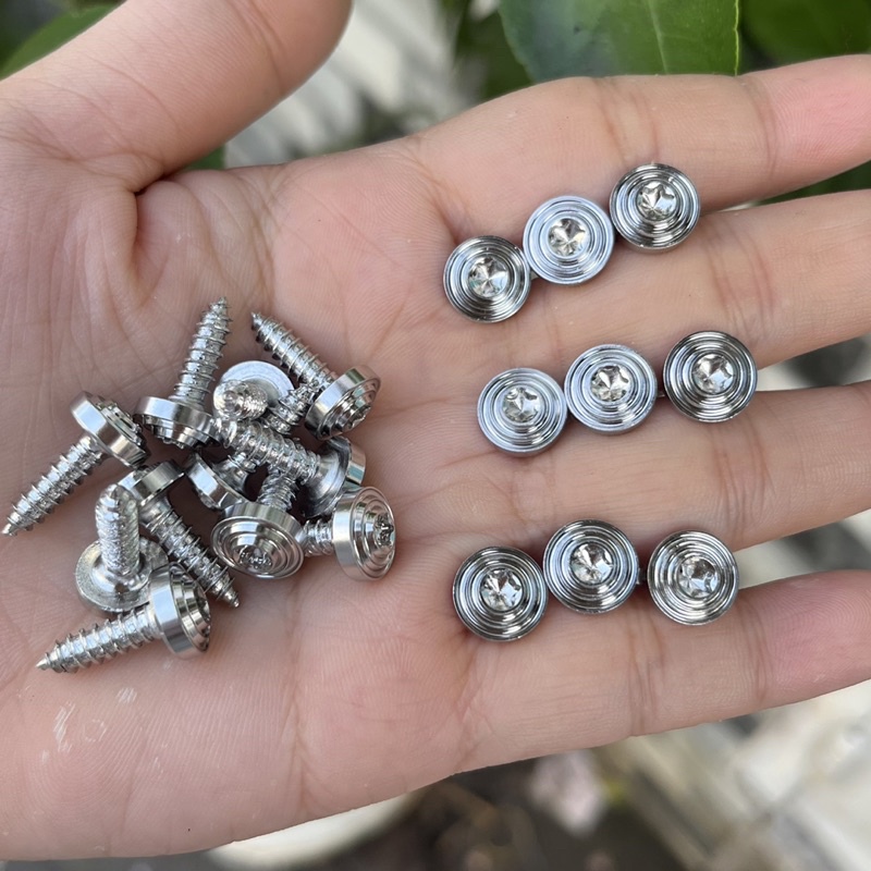 Ốc áo Honda 4li xoắn inox 304