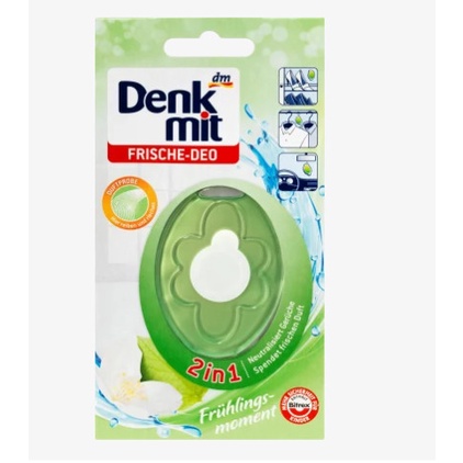 Sáp thơm Denkmit - Khử mùi quần áo, phòng tắm, bếp, xe hơi - Nội địa Đức