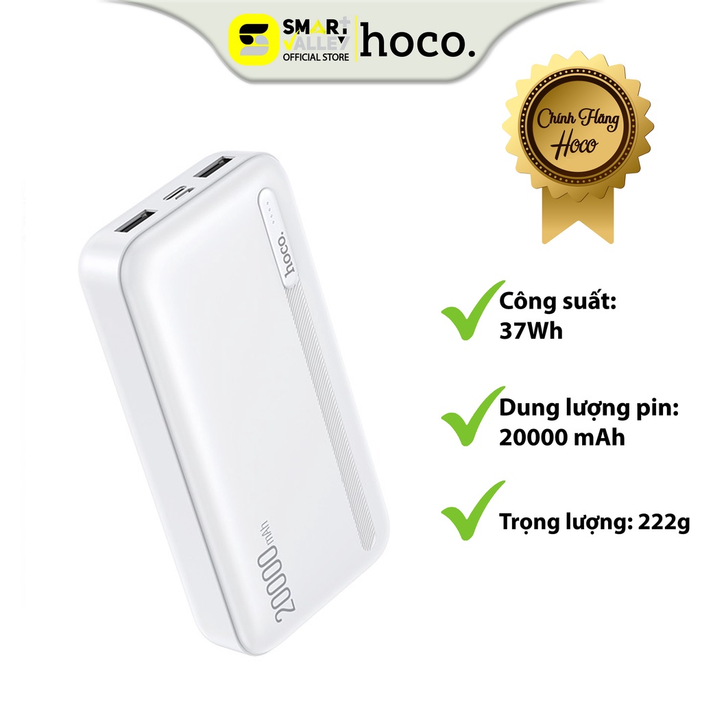 Pin Sạc Dự Phòng J99/J99A 10000mAh/20000mAh, Có Đèn LED Hiển Thị Dung Lượng Pin, Lõi Lithium Polymer, Nhựa ABS Cao Cấp.