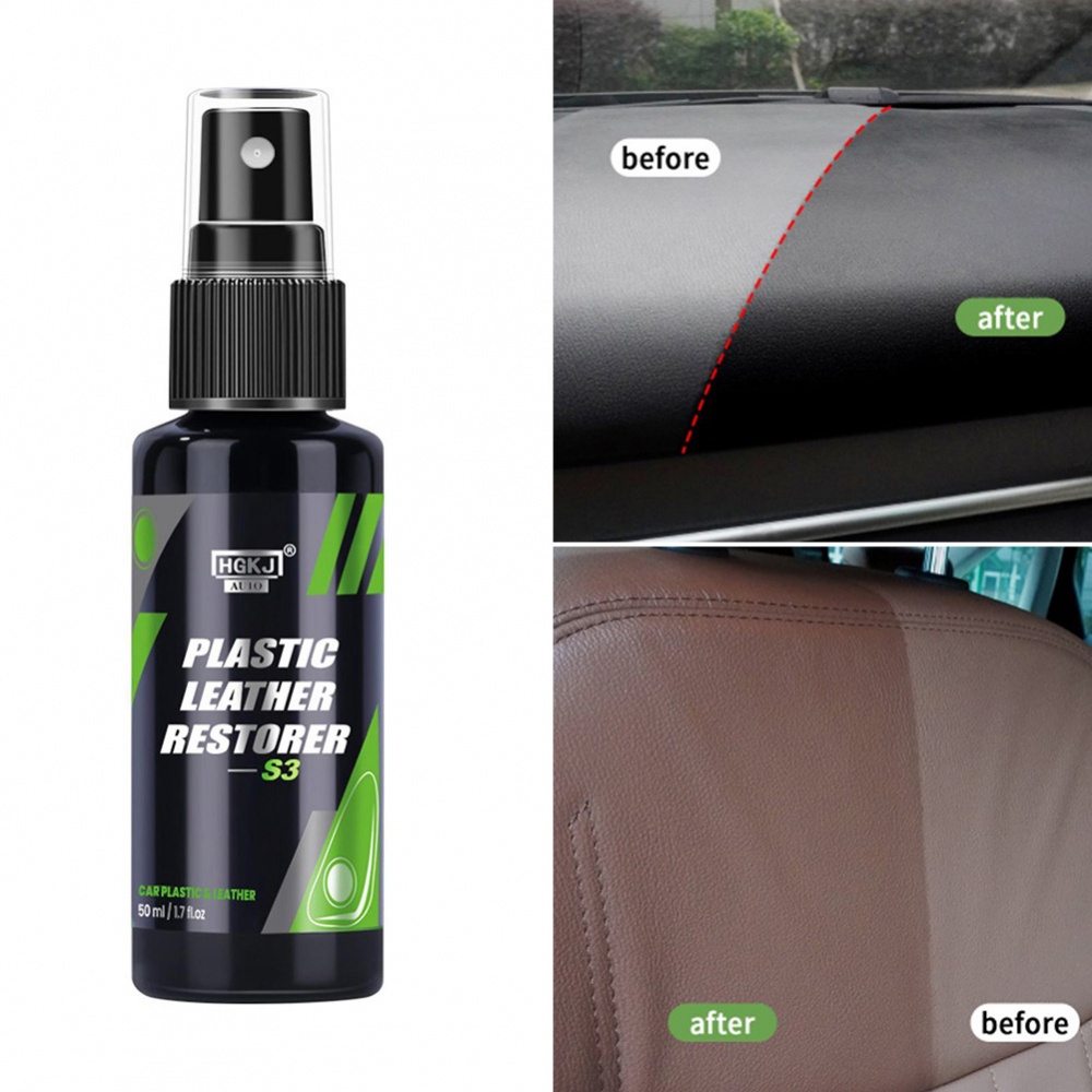 Plastic & Leather Restorer - Chai Dưỡng Nhựa Và Da Nội Thất Xe Hơi