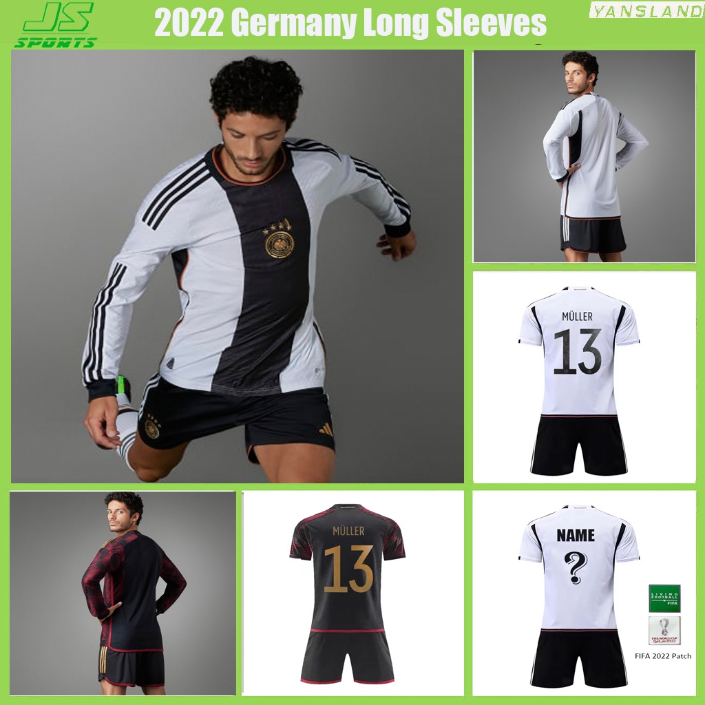 Set Quần Áo Số 22 / 23 Trong Môn Bóng Đá Đức Dành Cho Người Lớn Và Trẻ Em MULLER Reus Havertz Kimmich