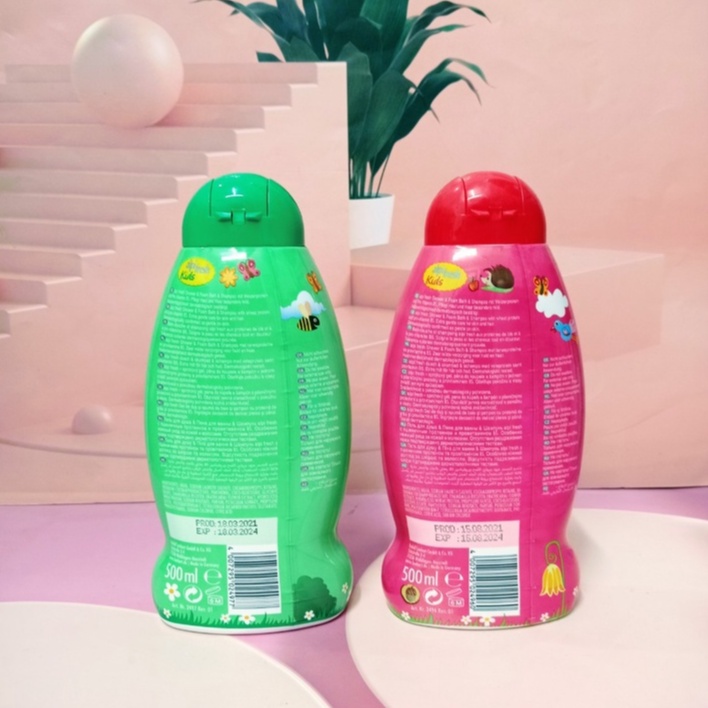 Sữa tắm gội toàn thân Alpi Fresh Kids 3in1 cho bé chiết xuất hoàn toàn từ tự nhiên hàng Đức