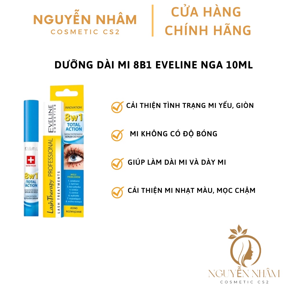 DƯỠNG DÀI MI 8B1 EVELINE NGA 10ML