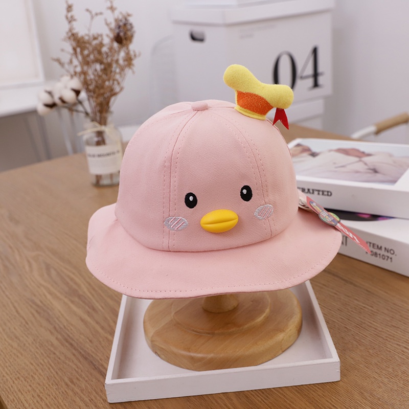 Mũ Tai Bèo Chống Nắng Thoáng Khí In Họa Tiết Hoạt Hình Dễ Thương Cho Bé