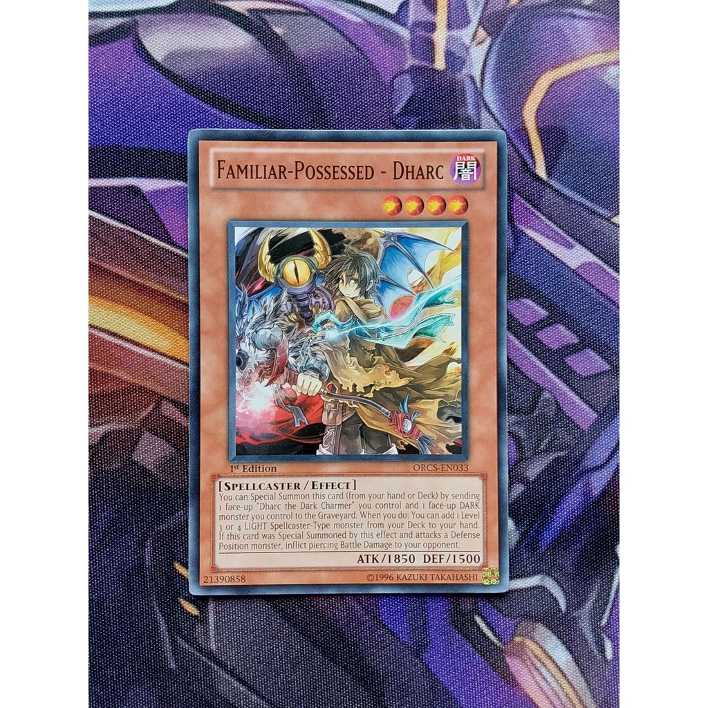 Thẻ Bài Yugioh Mint90 Monster Familiar-Possessed - Dharc  - Common