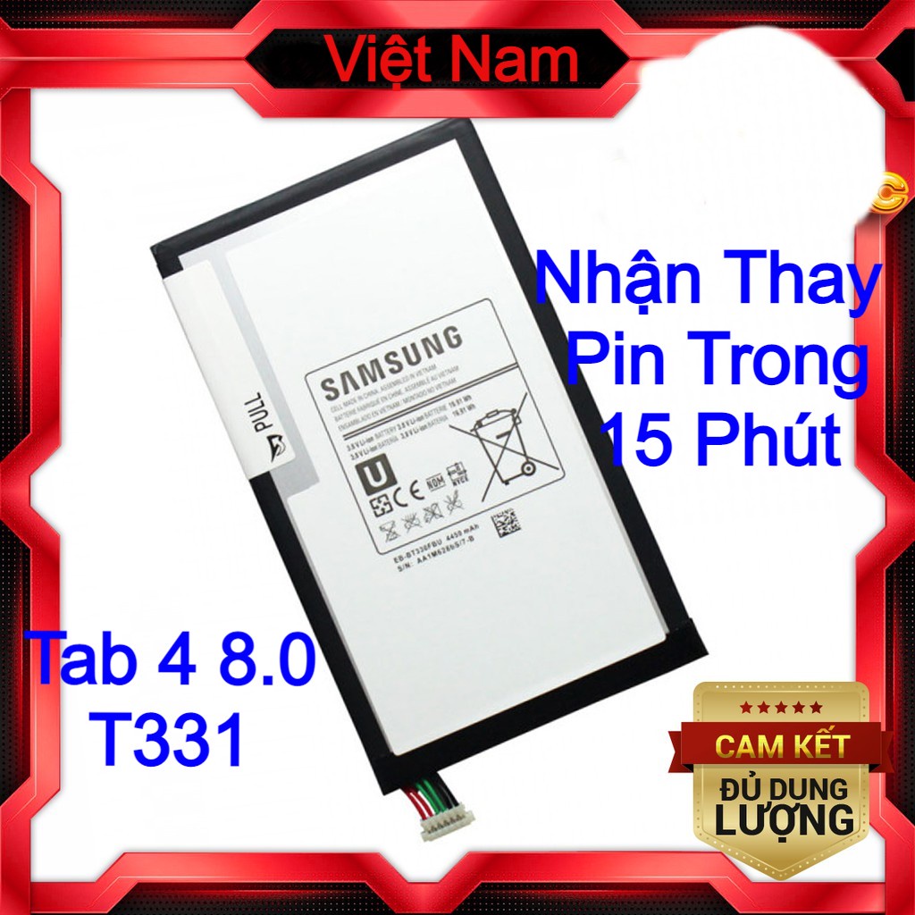 Pin Zin Hãng Scud dành cho điện thoại Samsung Galaxy Tab 4 8.0 T330 T331 EB-BT330FBU - 4450mAh