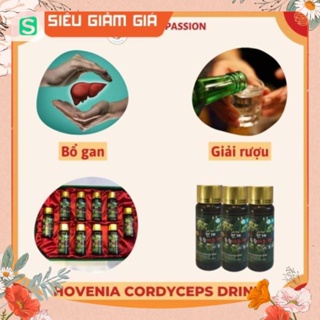 Nước bổ gan đông trùng hạ thảo hàn quốc - wellbio hovenia cordyceps drink - ảnh sản phẩm 4