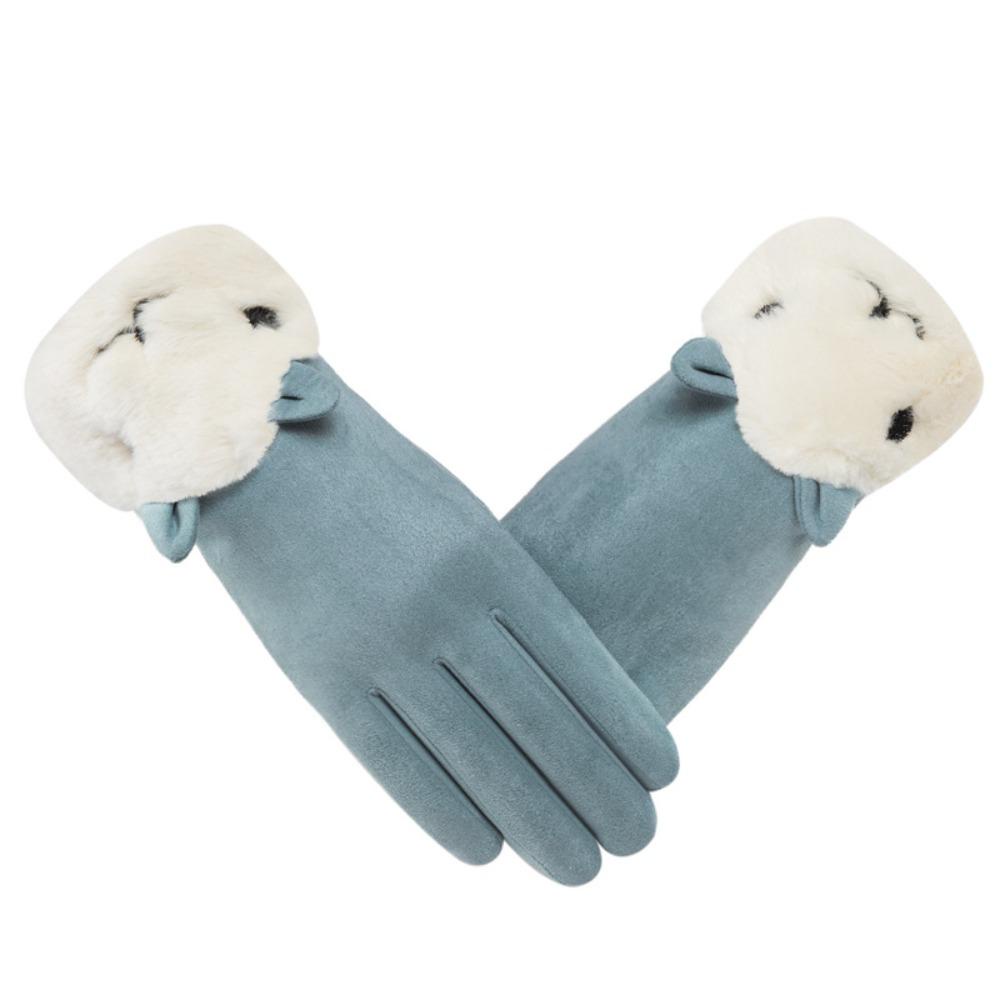 Đôi Găng Tay Giữ Ấm Cảm Ứng Màn Hình Cho Nữ