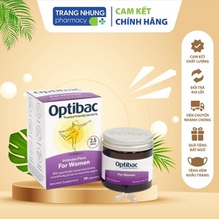 Men vi sinh optibac tím optibac for women 30 - 90 viên