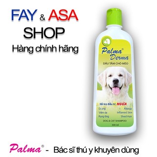 Dầu tắm Chó, Mèo Palma Derma 300ml