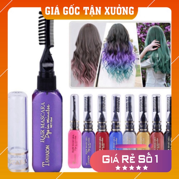 Sáp Nhuộm Tóc ❤️𝑭𝒓𝒆𝒆𝒔𝒉𝒊𝒑❤️ Sáp Nhuộm Tóc Teayason Chuyên Nghiệp Màu Sắc Lâu Trôi