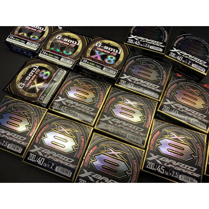 Dây PE YGK X8 chính hãng. Hàng chẩn Japan.