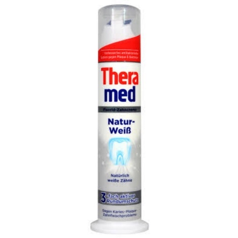 Kem đánh răng Theramed 2in1 Đức Dạng ống tròn