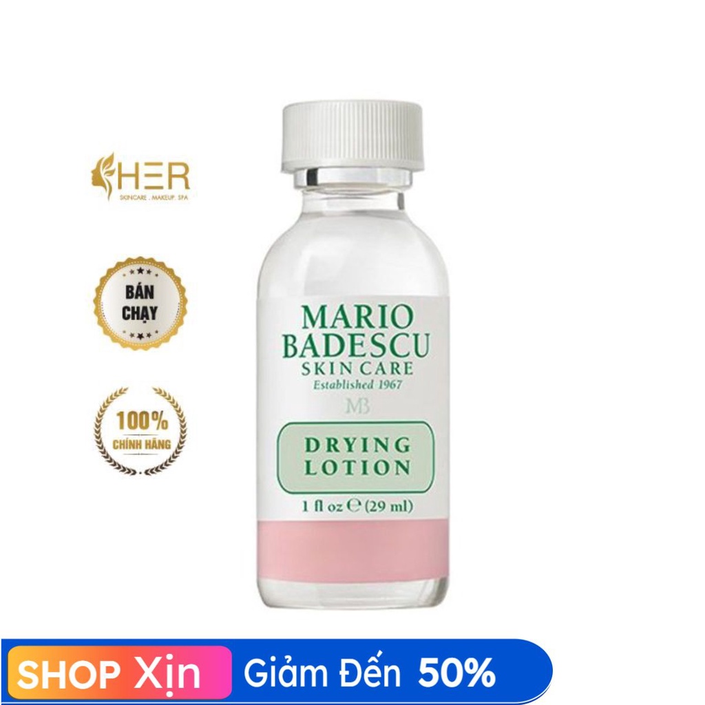 (Full 29ml) Chấm mụn Mario Badescu Drying Lotion