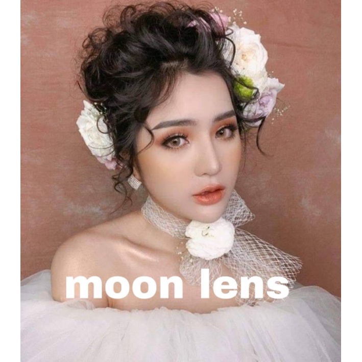 Lens nâu tây dành cho cô dâu (sử dụng 12 tháng) kèm khay đơn