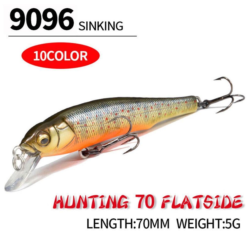 Mồi Giả Nhử Cá 5G / 70MM Bằng Nhựa Gắn Kèm Móc Câu Tiện Dụng