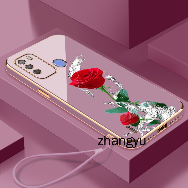 Ốp Điện Thoại Siêu Mỏng Mạ Điện Viền Silicon Chống Sốc Cho infinix ITEL VISION 1 PRO s16 VISION 1 infinix SMART 6 HD