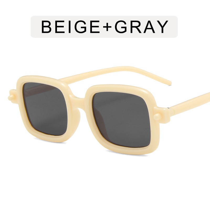 Kính Mát Gọng Vuông Phong Cách Hip Hop Thời Trang Cho Nữ