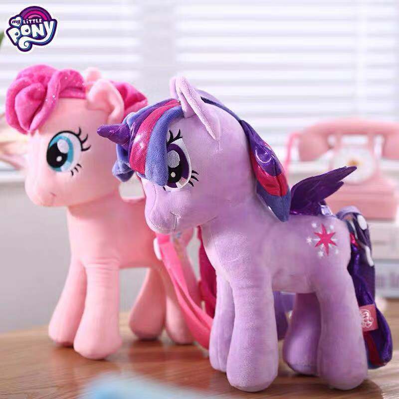 Túi Đeo Chéo Hình Ngựa Pony Nhồi Bông Dễ Thương