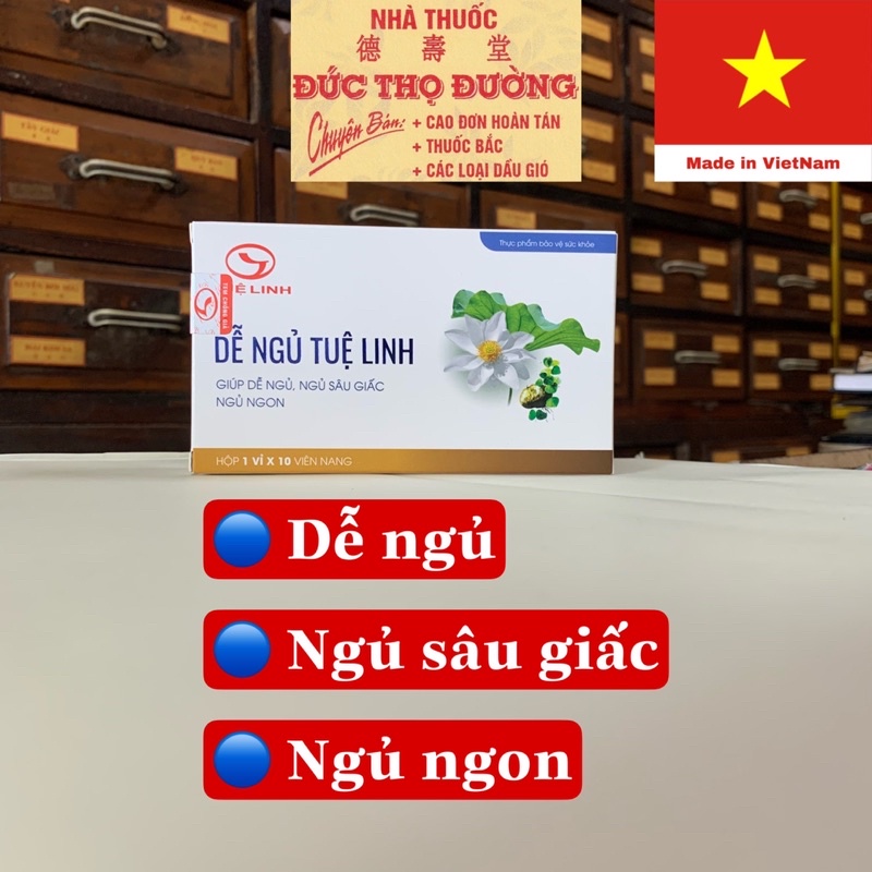Dễ ngủ Tuệ Linh - Giảm lo âu căng thẳng, Ngủ ngon, sâu giấc