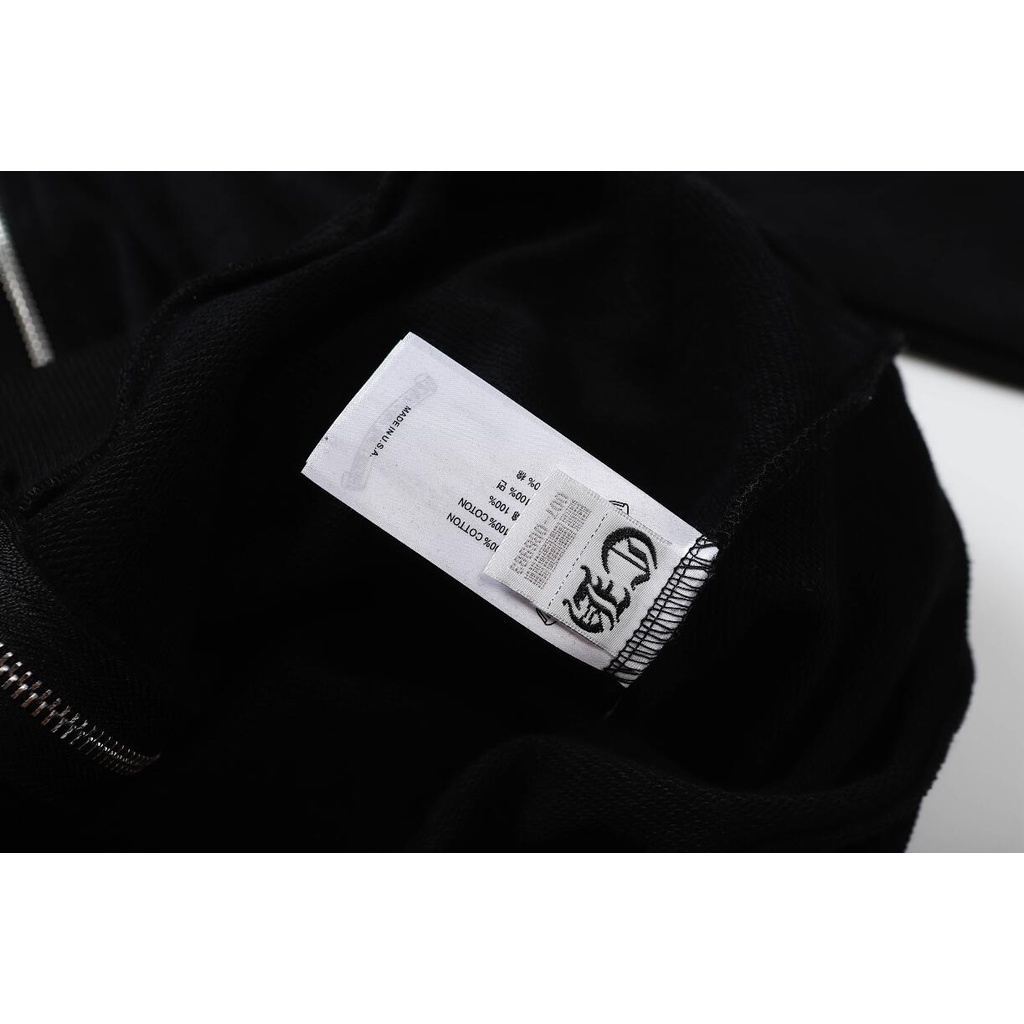 Áo hoodie cotton Có Khóa Kéo In Hình Đám Đông Thời Trang Cho Nam Nữ