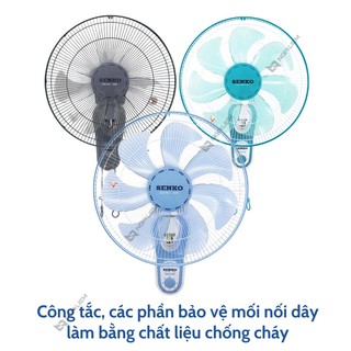 Quạt Treo TC1620 Senko (Chuyển hướng điện) [Hàng Chính Hãng]
