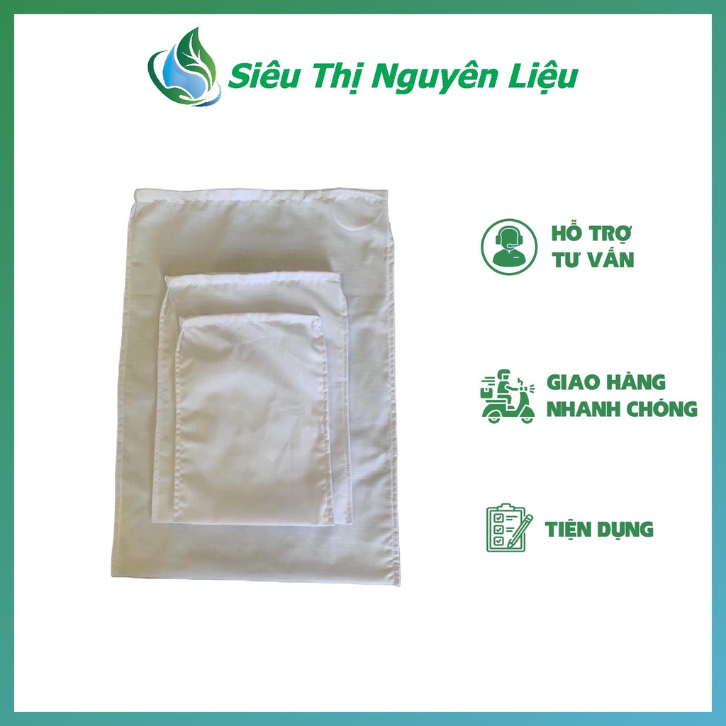 TÚI LỌC TRÀ BẰNG VẢI ( ĐỦ SIZE)