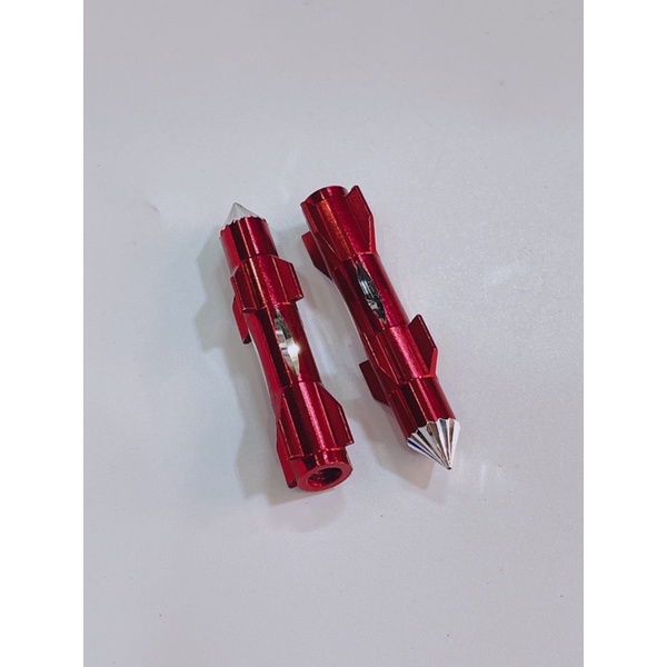 Hoả tiển màu tăng sên, hoả tiển nhôm tăng thắng 6li dài 6cm lắp thông dụng xe máy